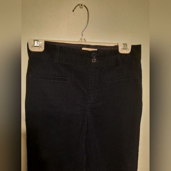 ANTHROPOLOGIE | Essential Corduroy Cropped Flare Trousers Size 0 - Picture 3 of 9